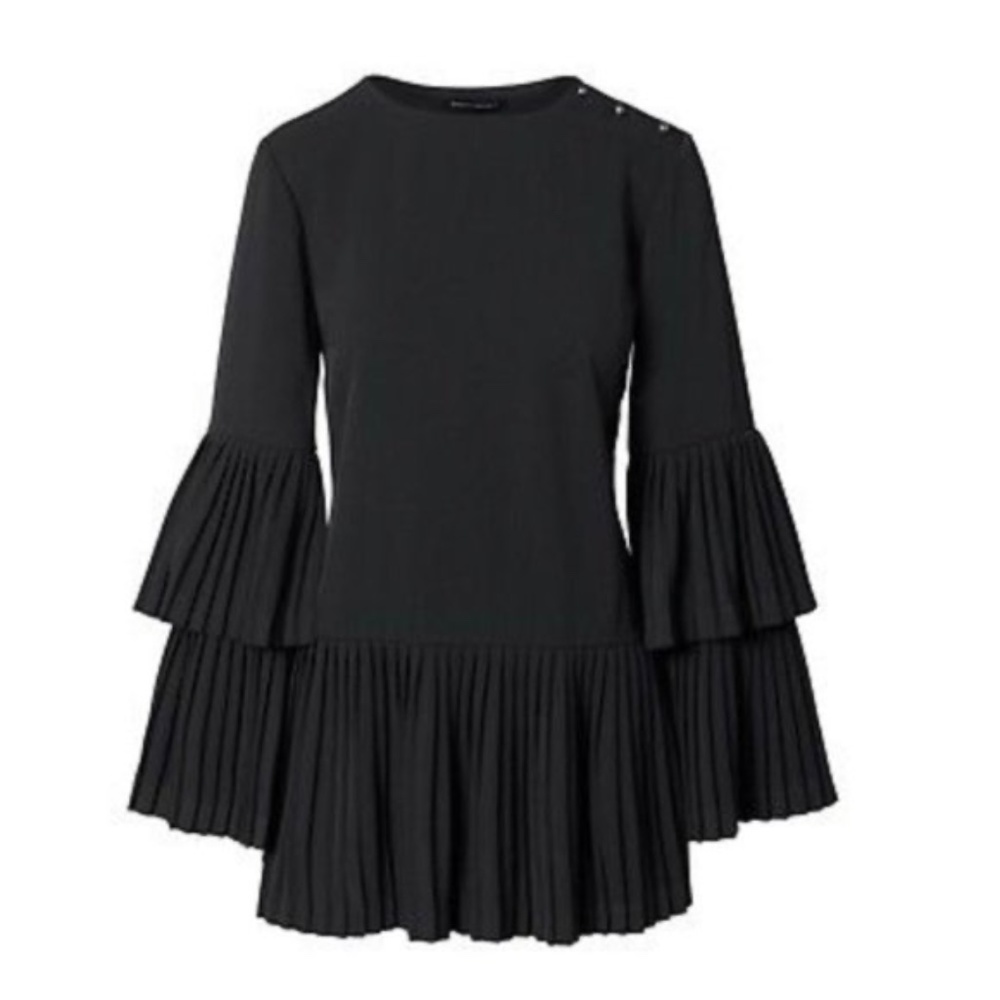 Banana Republic x Olivia Palermo petite pleated top